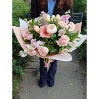 Buchet pink flowers